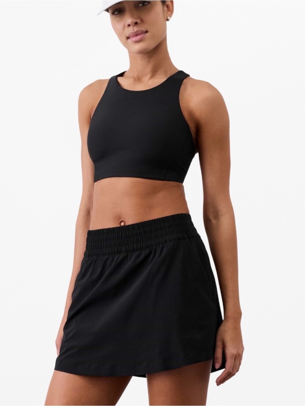 Athleta high rise weekender run skort